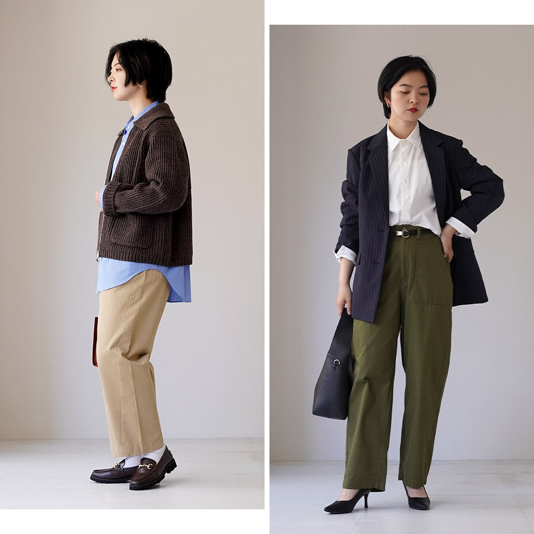 MANON（マノン） ベーシック シャツ 日本製