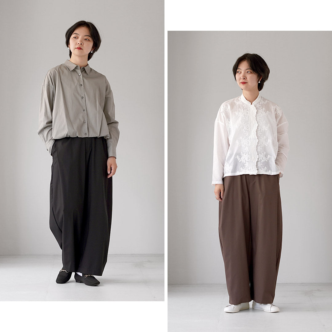 mizuiro ind（ミズイロインド） ディープタック パンツ 日本製