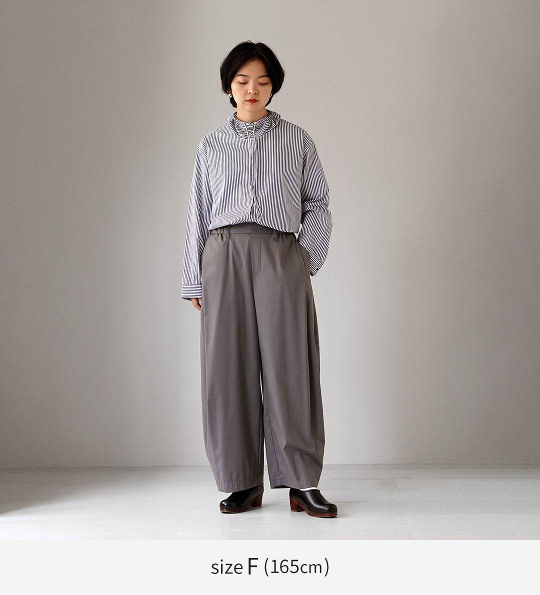 mizuiro ind（ミズイロインド） ディープタック パンツ 日本製