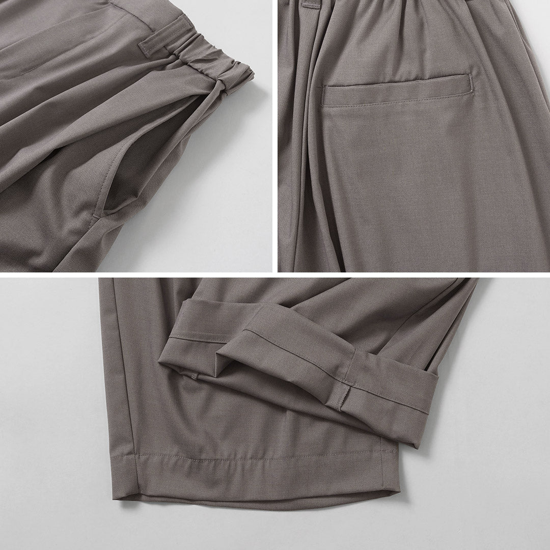 mizuiro ind（ミズイロインド） ディープタック パンツ 日本製