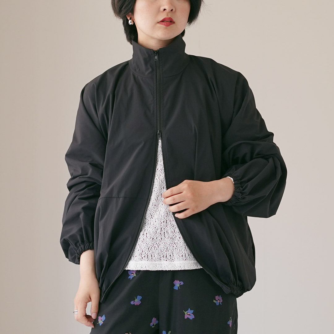 mizuiro ind（ミズイロインド） ハイネック ジップ ブルゾン 日本製
