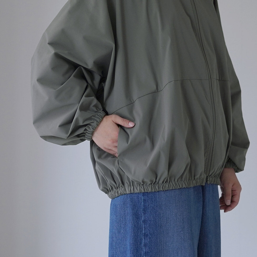 mizuiro ind（ミズイロインド） ハイネック ジップ ブルゾン 日本製