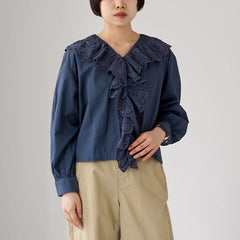 navy / F