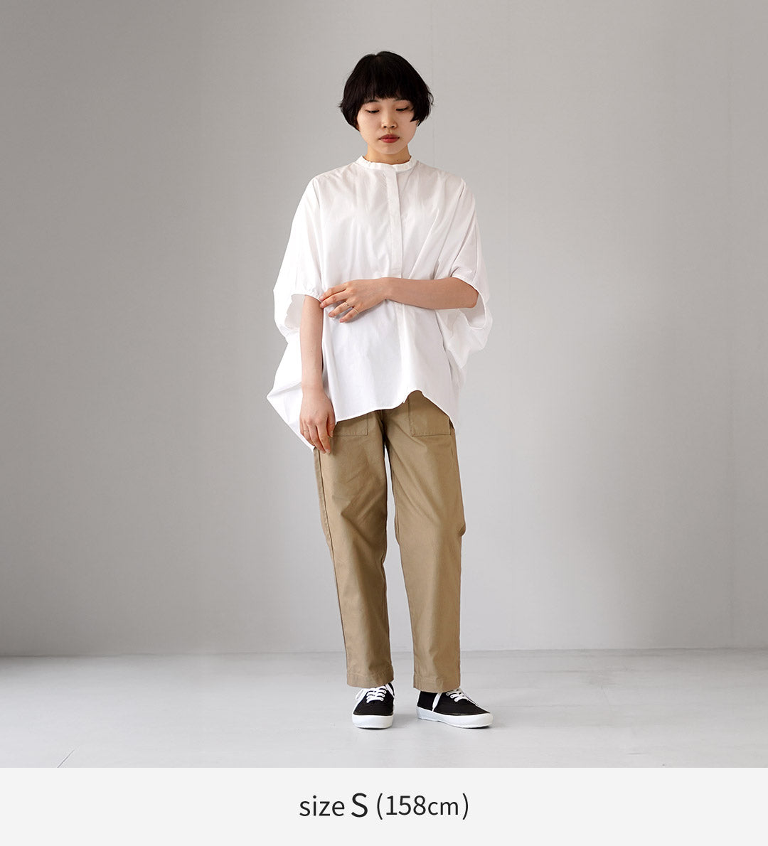 TRAVAIL MANUEL（トラバイユマニュアル） バックサテン ファティーグパンツ 日本製