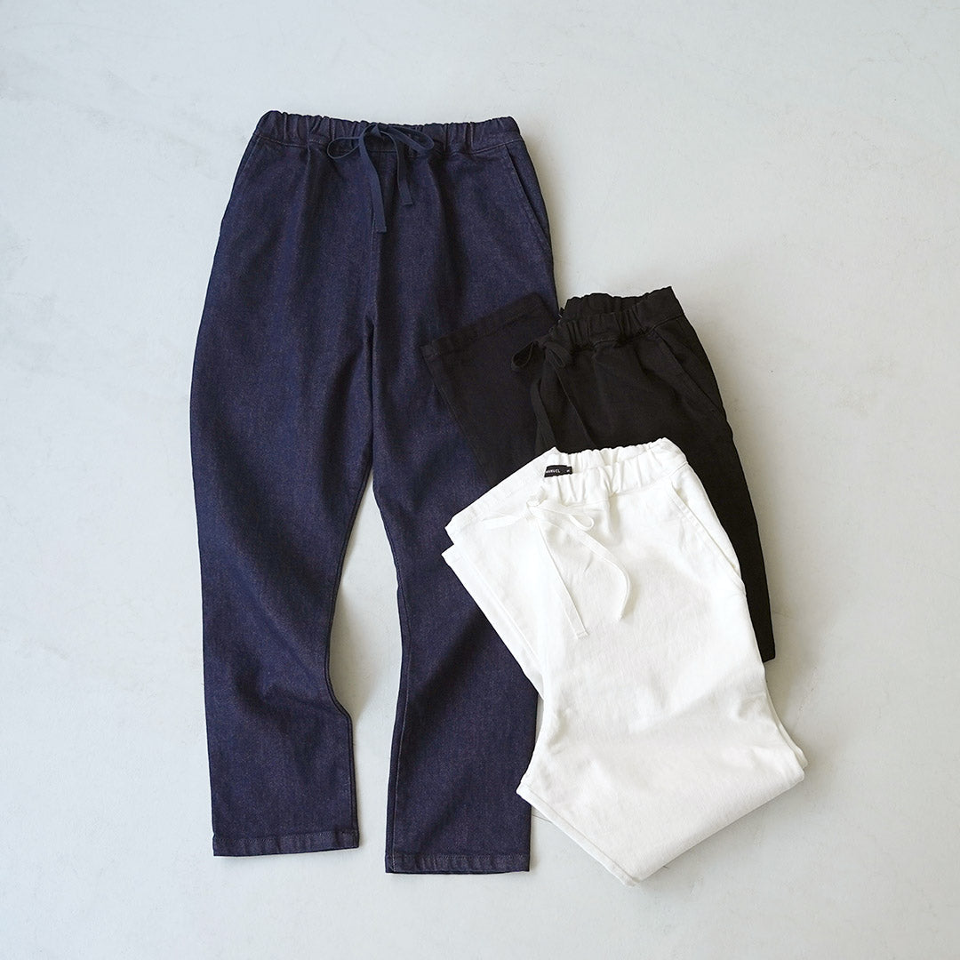 TRAVAIL MANUEL（トラバイユマニュアル） ストレッチデニム ペグパンツ 日本製