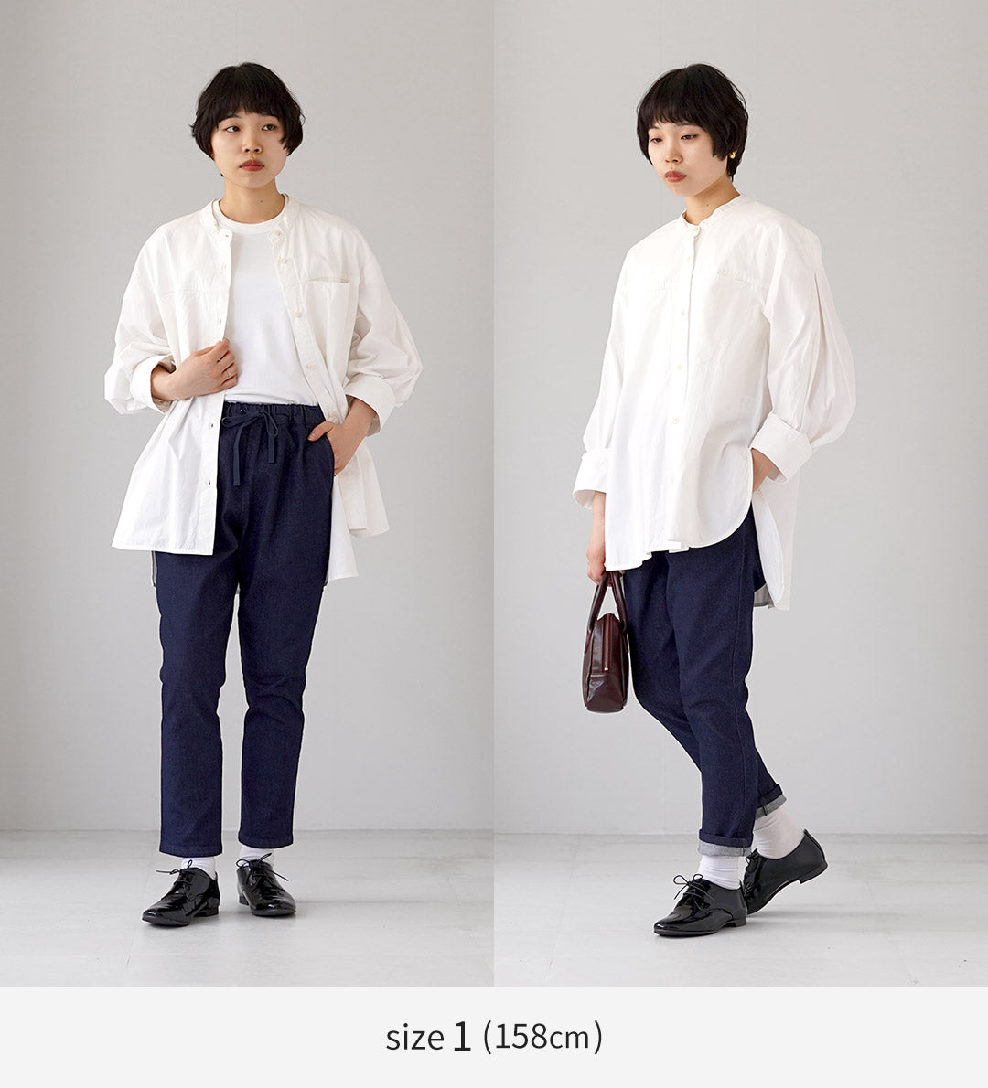 TRAVAIL MANUEL（トラバイユマニュアル） ストレッチデニム ペグパンツ 日本製