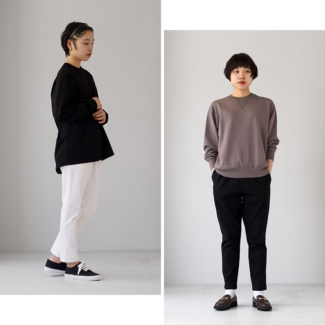 TRAVAIL MANUEL（トラバイユマニュアル） ストレッチデニム ペグパンツ 日本製