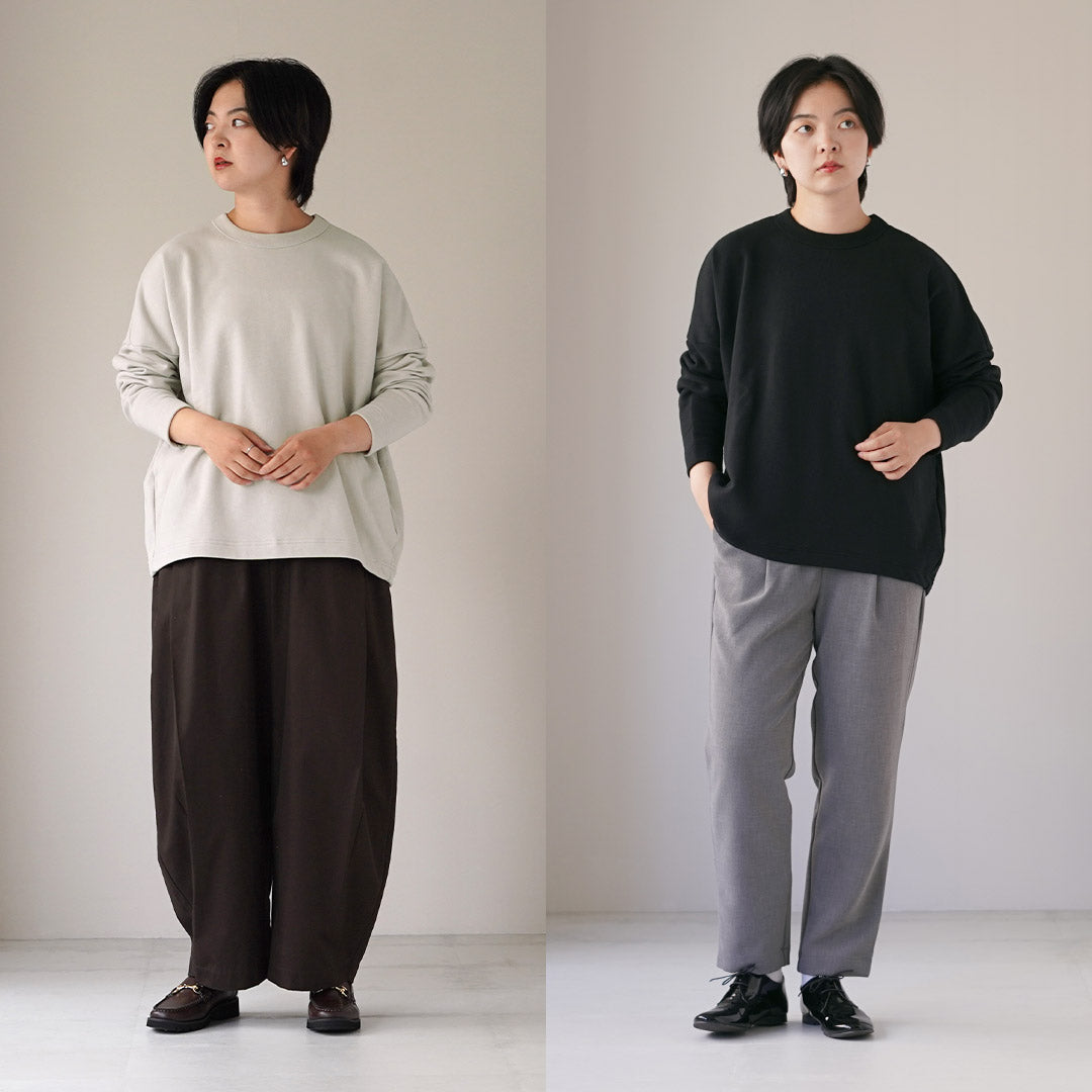 TRAVAIL MANUEL（トラバイユマニュアル） ヴィンテージ裏毛 プルオーバー 日本製