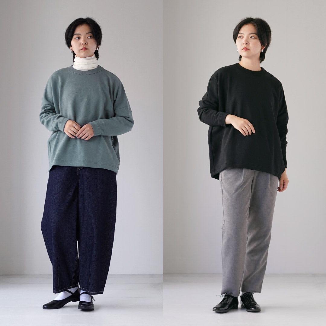 TRAVAIL MANUEL（トラバイユマニュアル） ヴィンテージ裏毛 プルオーバー 日本製
