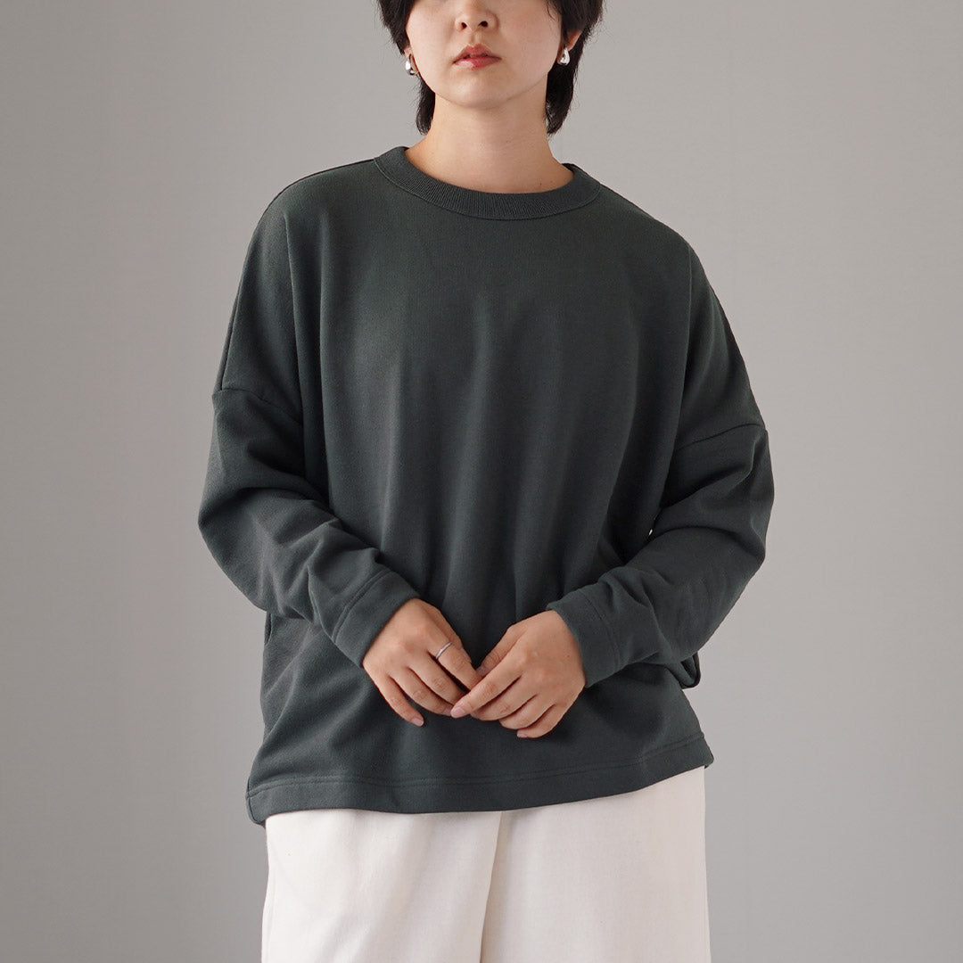 TRAVAIL MANUEL（トラバイユマニュアル） ヴィンテージ裏毛 プルオーバー 日本製