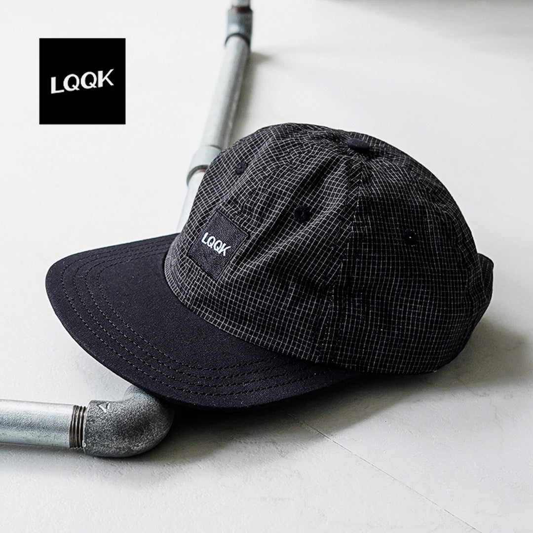 LQQK STUDIO（ルックスタジオ） ニューボックスロゴキャップ アメリカ製