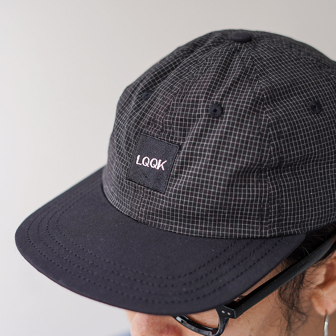 LQQK STUDIO（ルックスタジオ） ニューボックスロゴキャップ アメリカ製