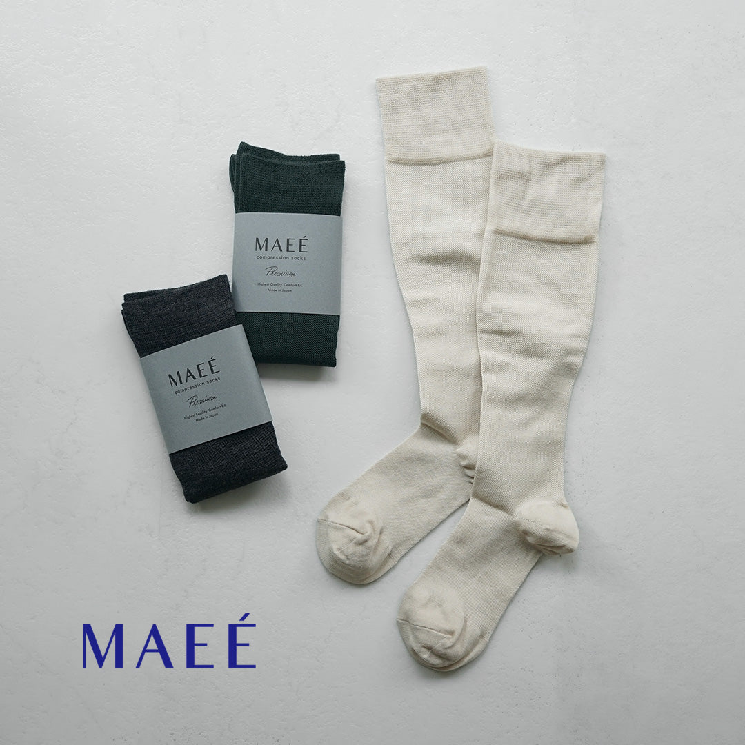 MAEE（マエエ） コンプレッションソックス プレミアム ウール 日本製