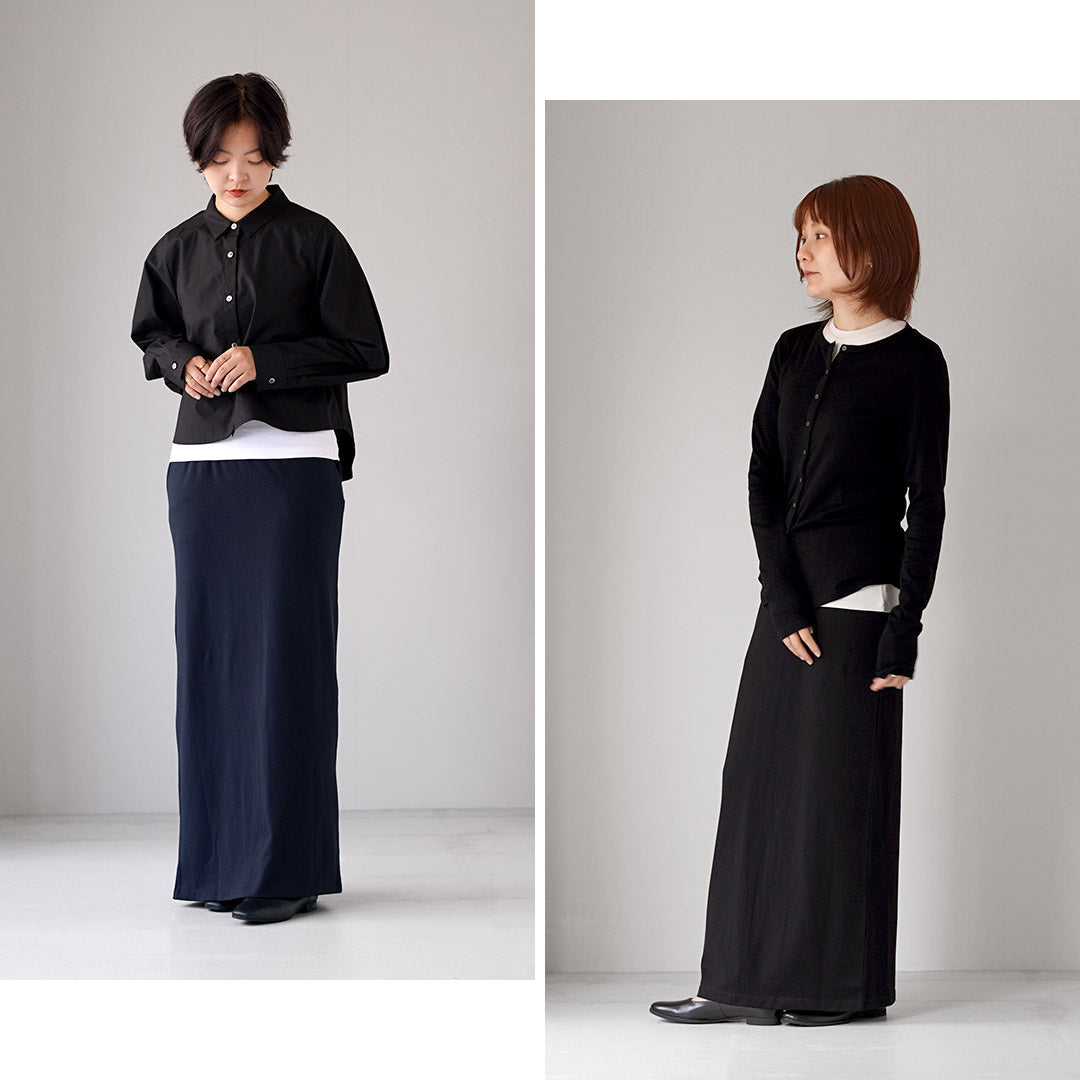 LIFiLL（リフィル） コットニー ロングスカート ウエストゴム 日本製