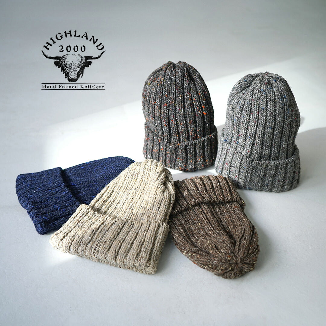 HIGHLAND 2000（ハイランド2000） ウールネップ ボブキャップ / ニット