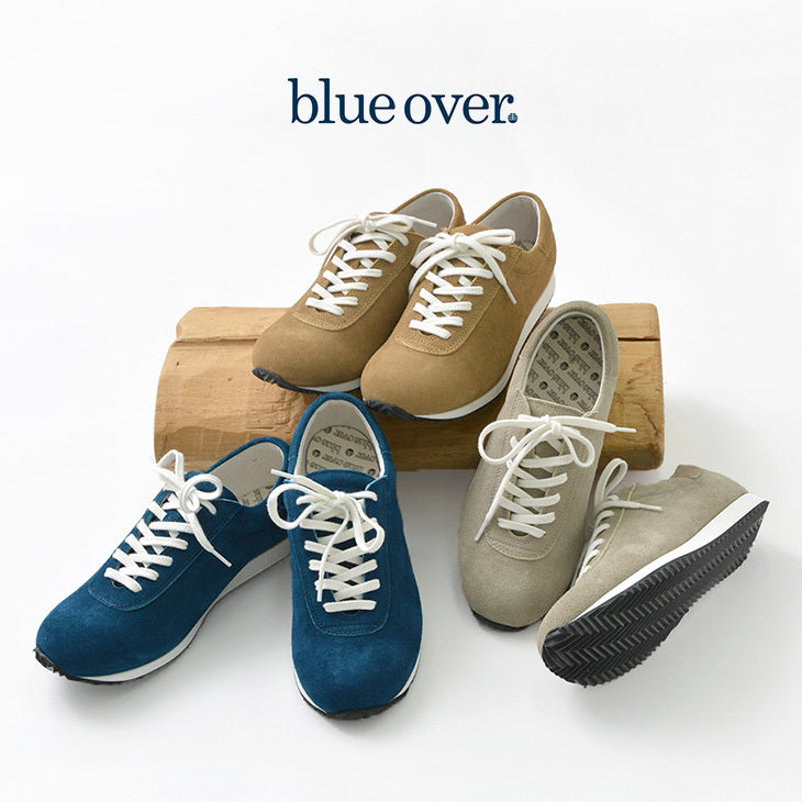 【50％OFF】BLUEOVER (ブルーオーバー） スエード スニーカー 2024年モデル