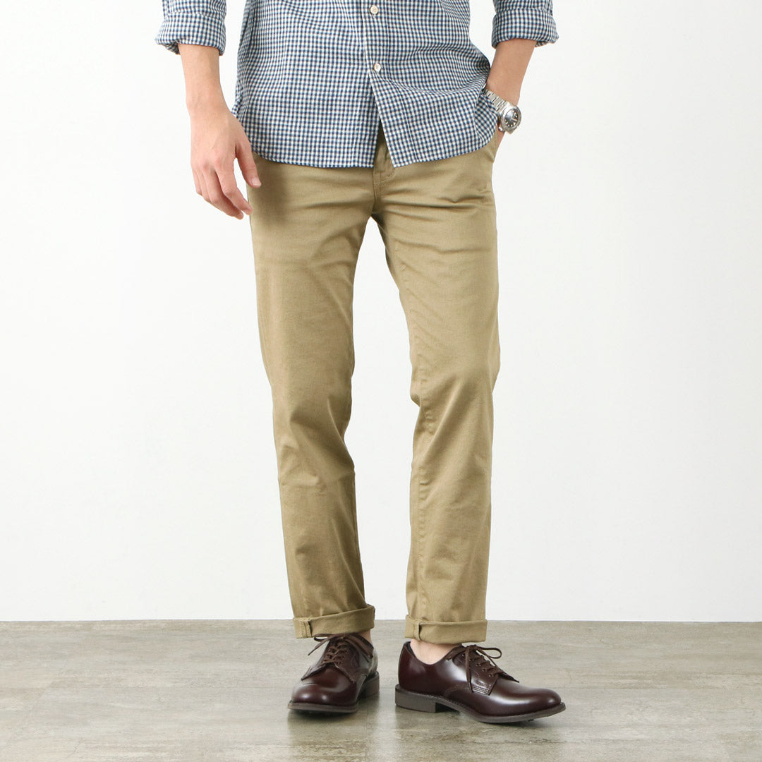 【20％OFF】JAPAN BLUE JEANS（ジャパンブルージーンズ） 別注 JB4100RC スリムテーパード フレンチワークチノトラウザー 2025年モデル