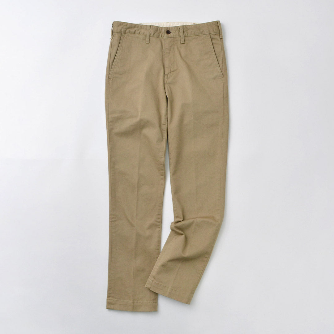 【20％OFF】JAPAN BLUE JEANS（ジャパンブルージーンズ） 別注 JB4100RC スリムテーパード フレンチワークチノトラウザー 2025年モデル