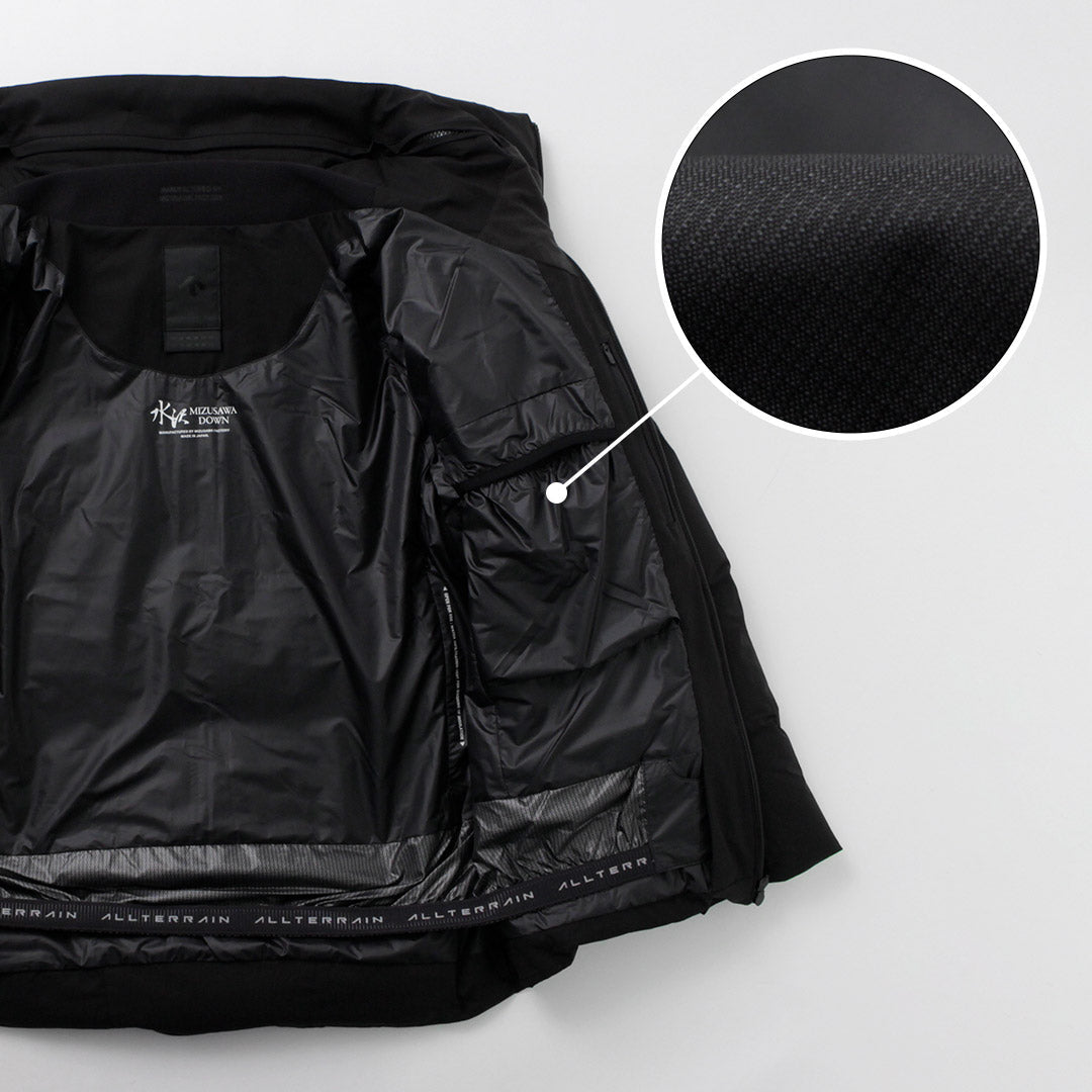DESCENTE / ALLTERRAIN（デサント / オルテライン） 水沢ダウン マウンテニア ダウンジャケット 2025年モデル