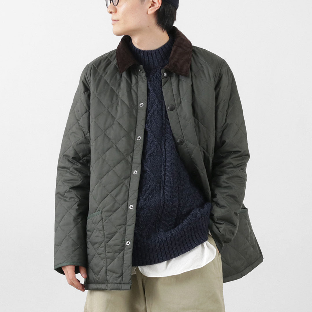 【20％OFF】BARBOUR（バブアー） リッズデイルSL ナイロン キルティング ジャケット 2023年モデル