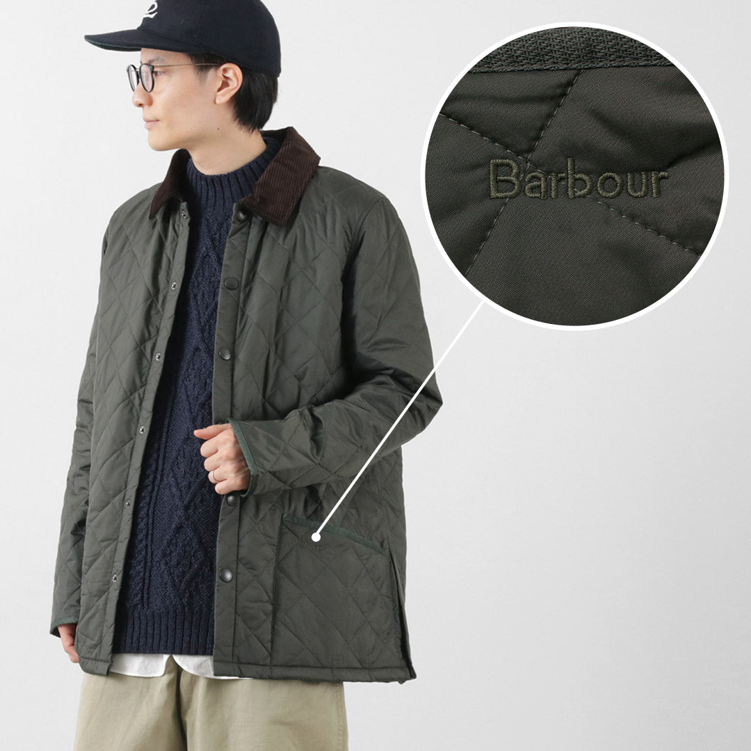 【20％OFF】BARBOUR（バブアー） リッズデイルSL ナイロン キルティング ジャケット 2023年モデル