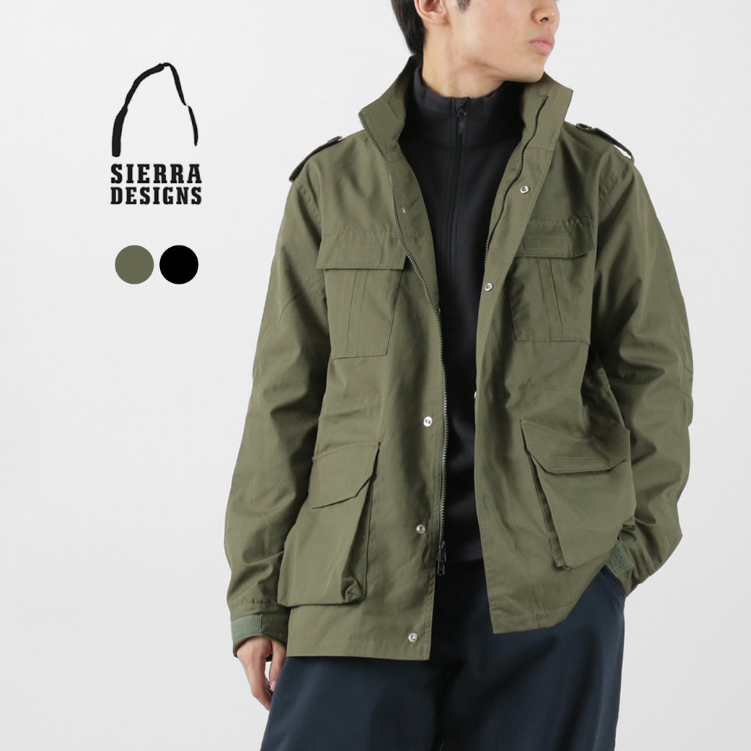 【20％OFF】SIERRA DESIGNS（シェラデザインズ） 65/35キャバリージャケット 2023年モデル / ライトアウター フィールドジャケット M-65 ミリタリー メンズ 日本製 コットン 撥水 防風 CAVALRY JACKET【セール】