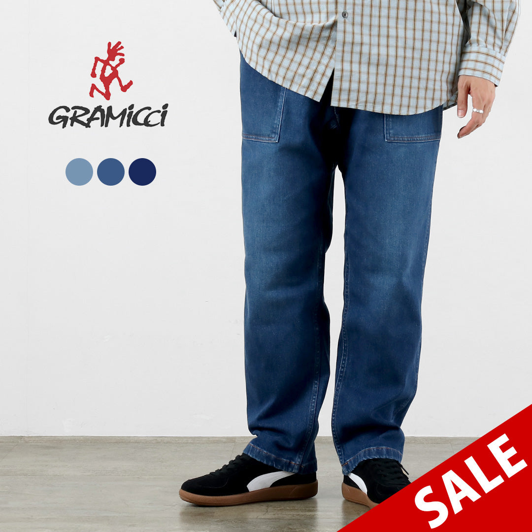 【20％OFF】GRAMICCI（グラミチ） ストレッチデニム ルーズテーパード リッジパンツ 2025年モデル