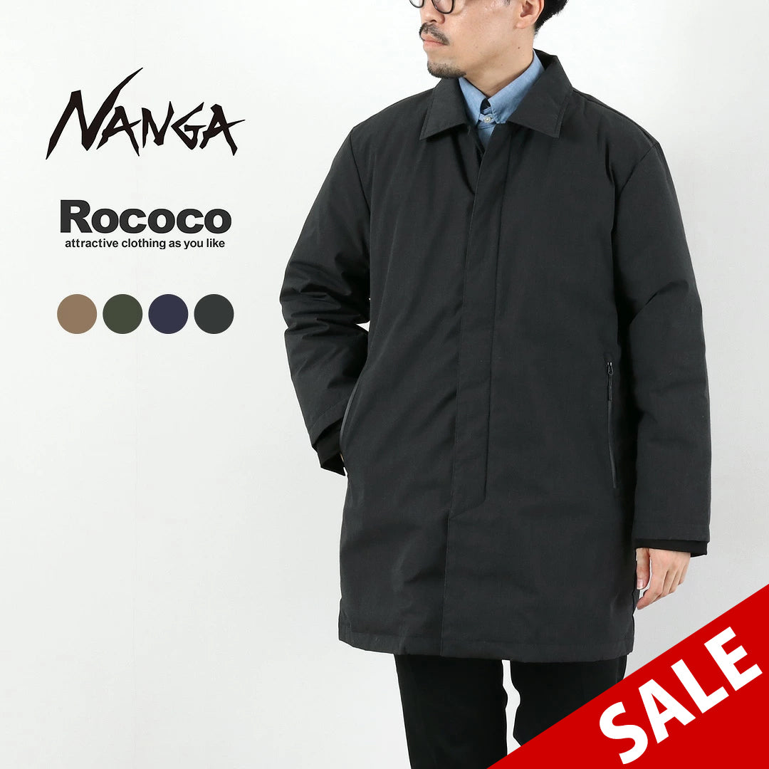 NANGA（ナンガ） 別注 HINOC ヒノック ダウンステンカラーコート NANGA（ナンガ） 別注 HINOC ヒノック ダウンステンカラーコート 2025