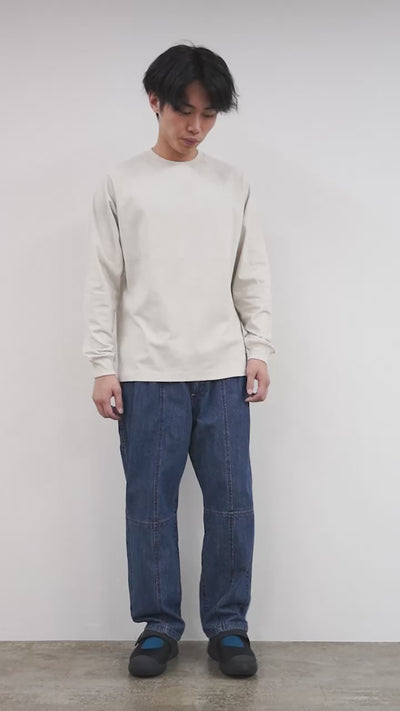 HEALTHKNIT（ヘルスニット）×RAG 別注 フリーダム ロングスリーブ Tシャツ オープンエンド ドライジャージ 抗菌 防臭加工 速乾 / メンズ 長袖 Freedom L/S Tee Open-End Dry Jersey