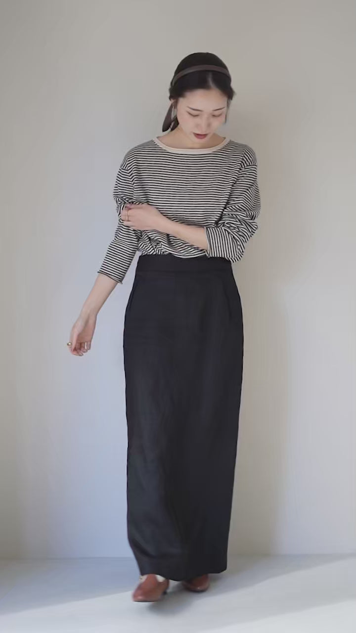 MAO MADE（マオメイド） ピマコットン UVカット ボーダー ニットロングスリーブ TEE / カットソー Tシャツ 長袖 クルーネック 綿100％ 楽天市場】【20％OFF】MAO MADE（マオメイド） ピマコットン UV