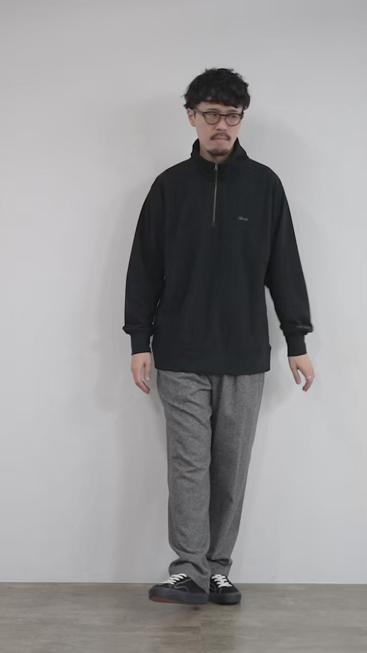 NANGA（ナンガ） ドライミックス テリー ハーフジップ スウェット