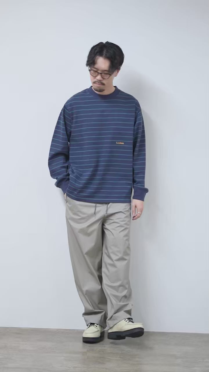 L.L.BEAN（エルエルビーン） ユニオン ロングスリーブ ストライプ T