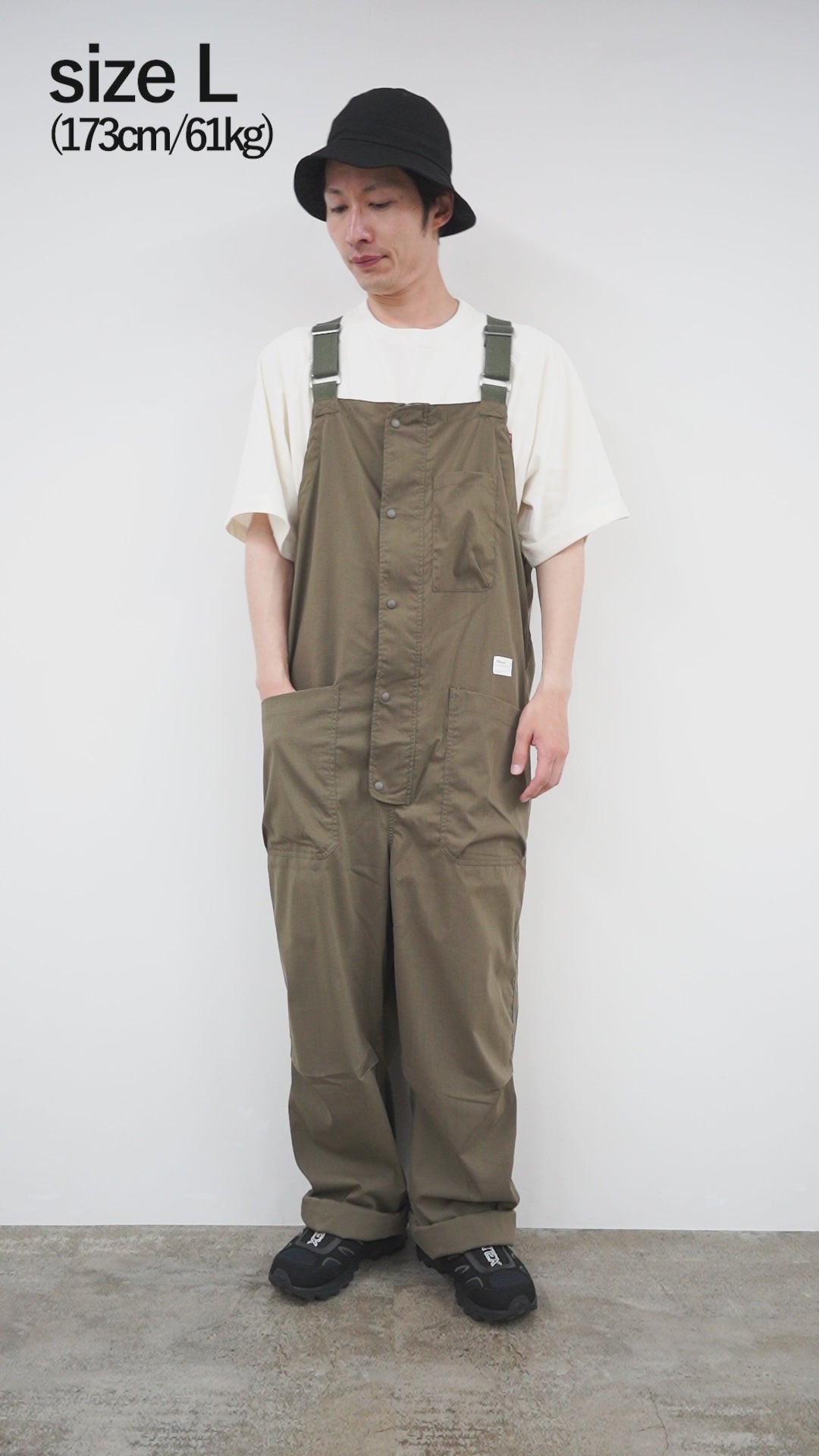 新品 ナンガ HINOC RIPSTOP FIELD OVERALLS サイズＭ n12b_6.jpg