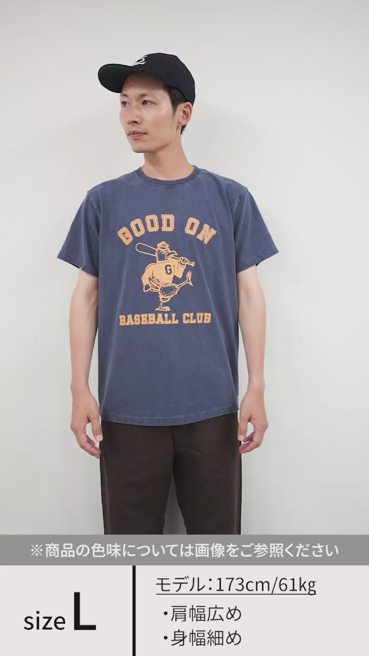 GOOD ON（グッドオン） ベースボール クラブ ショートスリーブ Tシャツ 