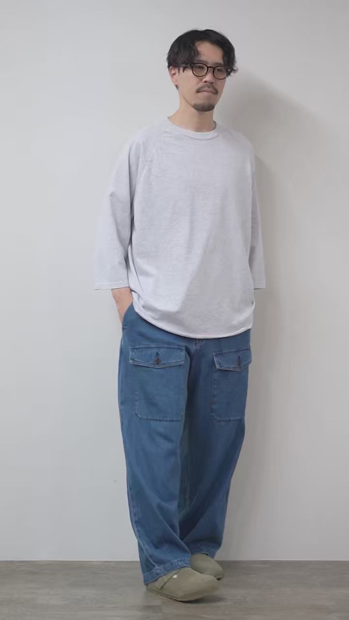 WALLA WALLA SPORT（ワラワラスポーツ） 七分袖 ベースボールTシャツ