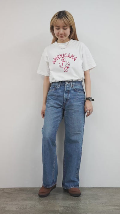 SHINZONE（シンゾーン） バギージーンズ / レディース デニム 日本製 綿100％ コットン ワイド ロング 23AMSPA04 BAGGY JEANS