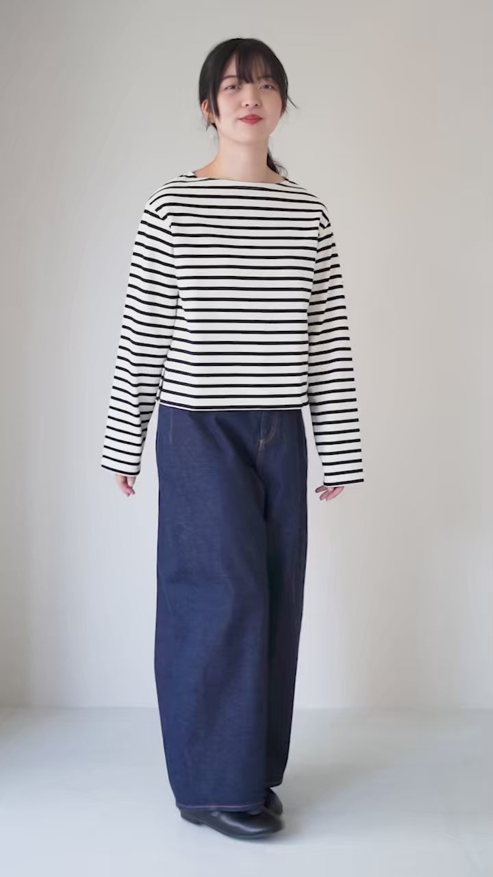 ORCIVAL（オーシバル） #B266 ボートネック ロングスリーブ