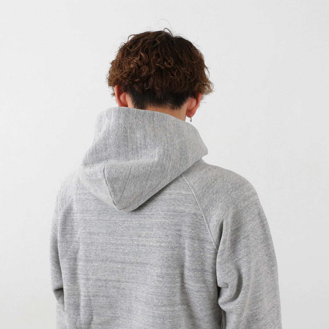 【ロコフェス！20%OFF！9/27(水)09:59まで】BARNS（バーンズ） カラー別注 吊り編み 裏毛 プルオーバーパーカー スウェット メンズ 長袖 無地 春 日本製 TSURI-AMI PULL PARKA