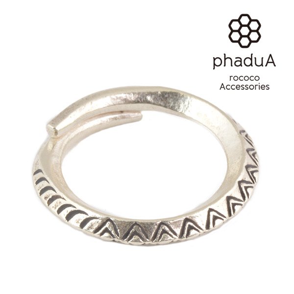 PHADUA（パドゥア） カレンシルバーリング / 指輪 / シルバー / メンズ レディース / ペア可 / 細ダイヤ