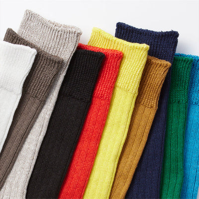 ROTOTO（ロトト） R1461 リネンコットンリブソックス / 靴下 麻 綿 メンズ レディース 日本製 LINEN COTTON RIBBED CREW SOCKS