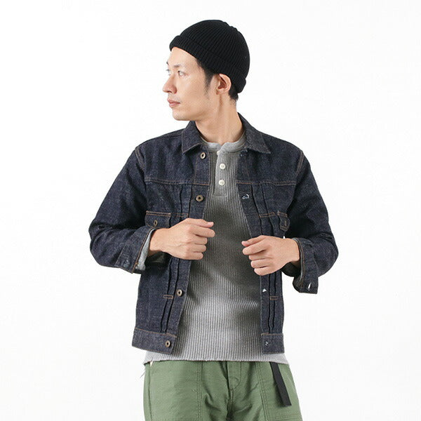 JAPAN BLUE JEANS（ジャパンブルージーンズ） J386621 モンスター デニム ジャケット 16.5oz セルヴィッチ / メンズ / ライトアウター / 2nd Gジャン / コートジボワール コットン / 日本製 / liou