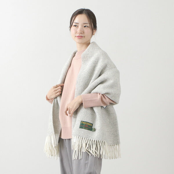 tweedmill textiles オファー ブランケット