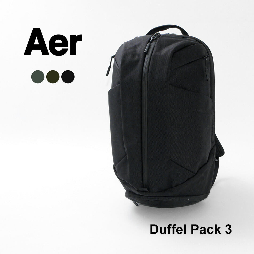 Aer Duffel Pack 3 ダッフルパック3 リュック ブラック