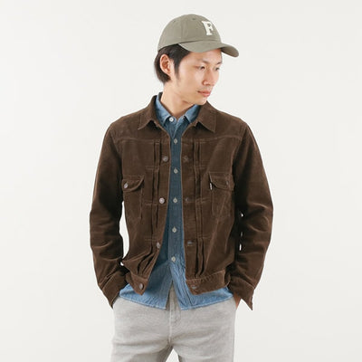 FOB FACTORY（FOBファクトリー） F2369 コーデュロイ2ndジャケット / Gジャン / メンズ / 日本製 / CORDUROY 2ND JACKET クリスマス プレゼント ギフト