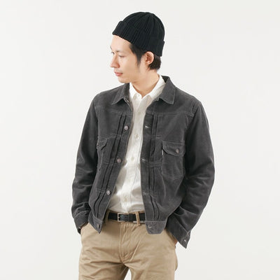 FOB FACTORY（FOBファクトリー） F2369 コーデュロイ2ndジャケット / Gジャン / メンズ / 日本製 / CORDUROY 2ND JACKET クリスマス プレゼント ギフト