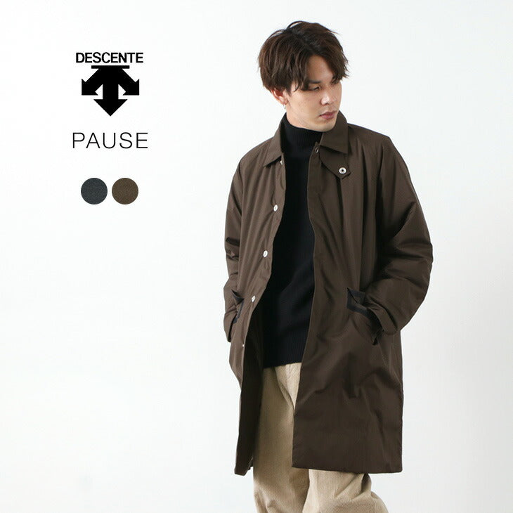 DESCENTE PAUSE（デサントポーズ） ステンカラー ダウン コート / 防水 / メンズ / SOUTIEN COLLAR DOWN  COAT / DLMQJC35