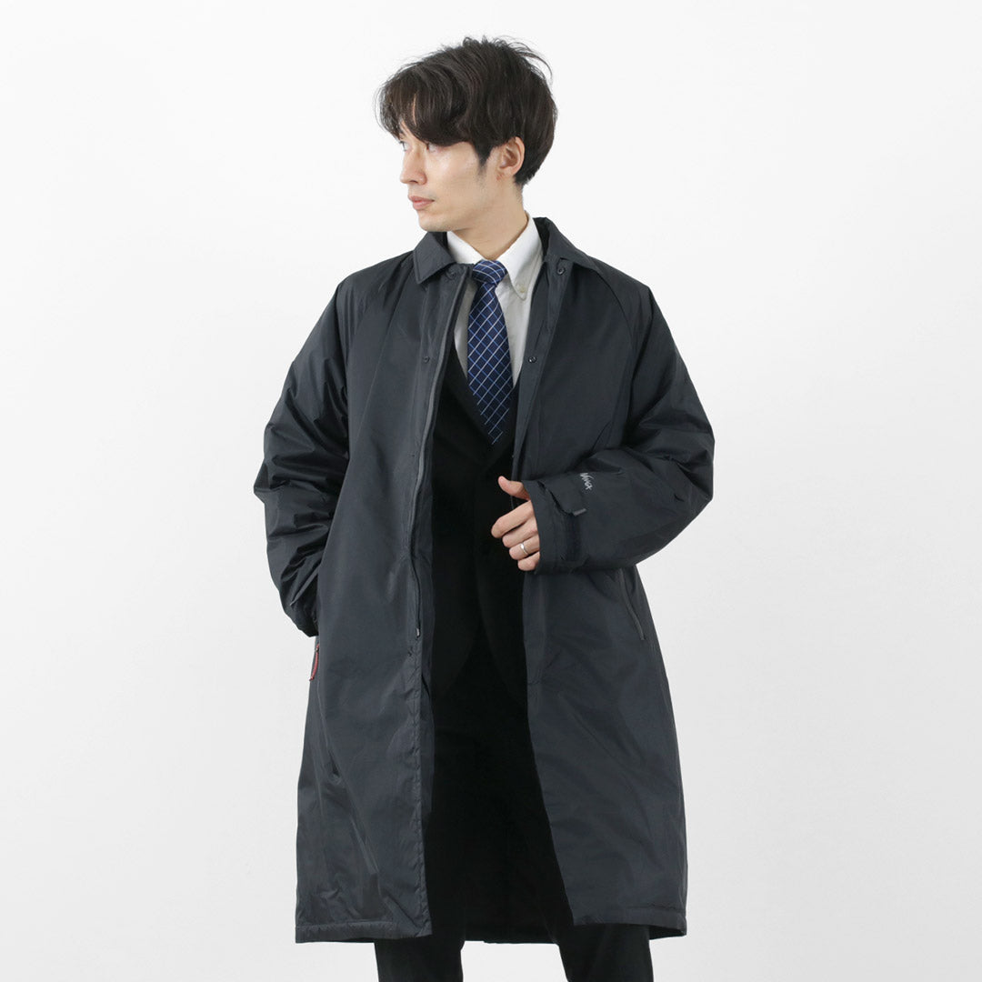 NANGA（ナンガ）オーロラ ステンカラー ダウンコート アウター メンズ バルカラー 撥水 リップストップ AURORA SOUTIEN  COLLAR DOWN COAT