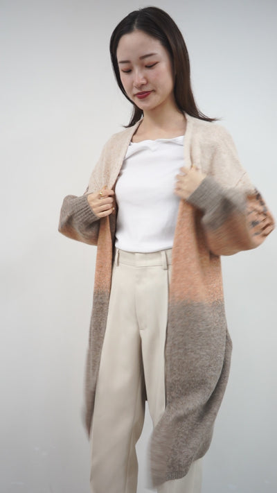 【まとめ買いで最大30％OFFクーポン】【20％OFF】PENDLETON（ペンドルトン） ノーカラー ロングニットカーディガン レディース NO COLLAR CARDIGAN【セール】 クリスマス プレゼント ギフト