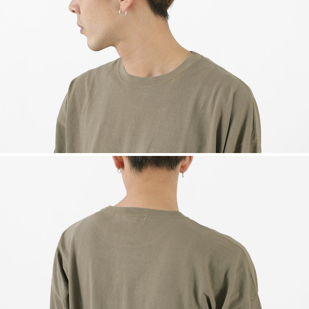 REMI RELIEF × BRIEFING（レミレリーフ × ブリーフィング） ロングスリーブTシャツ1 / ロンT カットソー ポケT 長袖 メンズ 日本製
