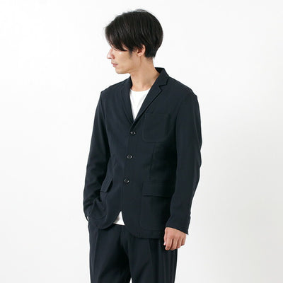【ロコフェス！さらに30%OFF！9/27(水)09:59まで】MELPLE（メイプル） ウインター キャット ジャケット / メンズ / 3B テーラード / セットアップ / 裏起毛 / 日本製 / WINTERCAT JACKET